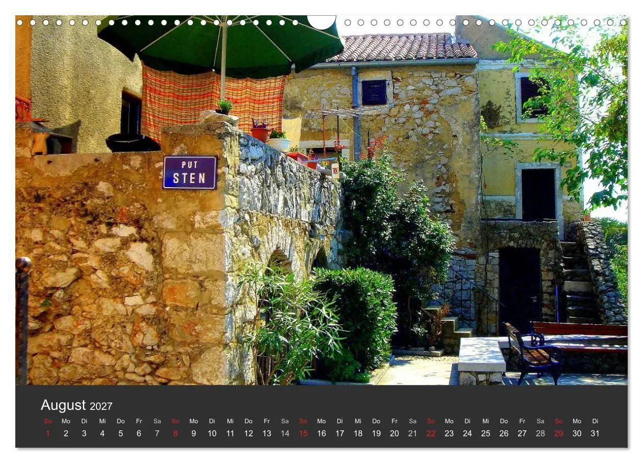 Bild: 9783594175958 | Magisches Kroatien (Wandkalender 2027 DIN A3 quer), CALVENDO...