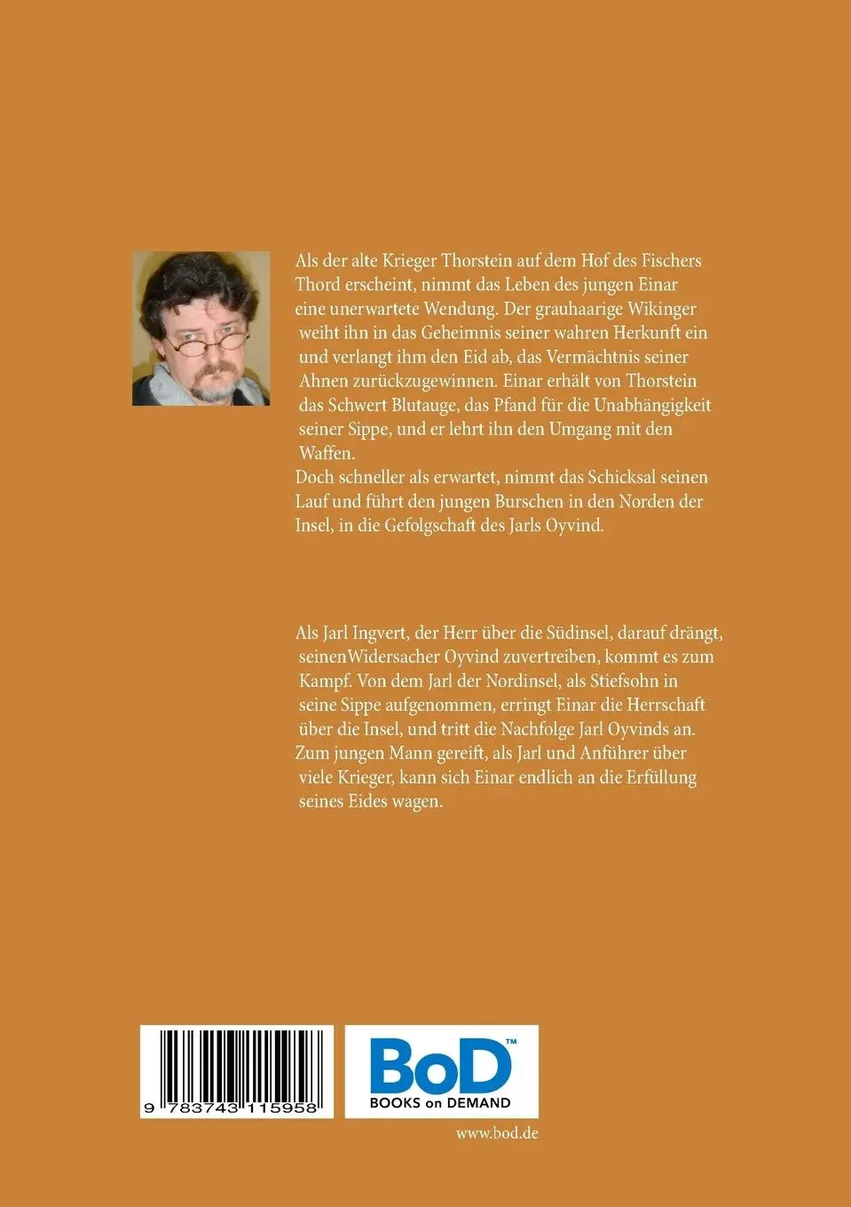 Rückseite: 9783743115958 | Jarlsblut - Saga | Der erste Band | Rainer W. Grimm | Taschenbuch