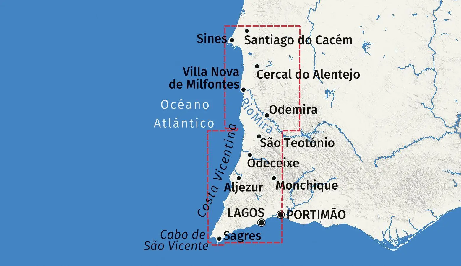 Bild: 9783991545958 | KOMPASS Wanderkarte 258 Algarve West, Costa Vicentina - Fischerpfad...