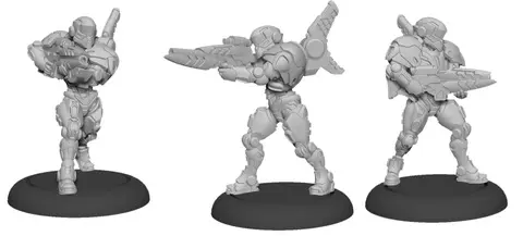 Cover: 875582026058 | Paladin Enforcers – Warcaster Iron Star Alliance Squad (metal)