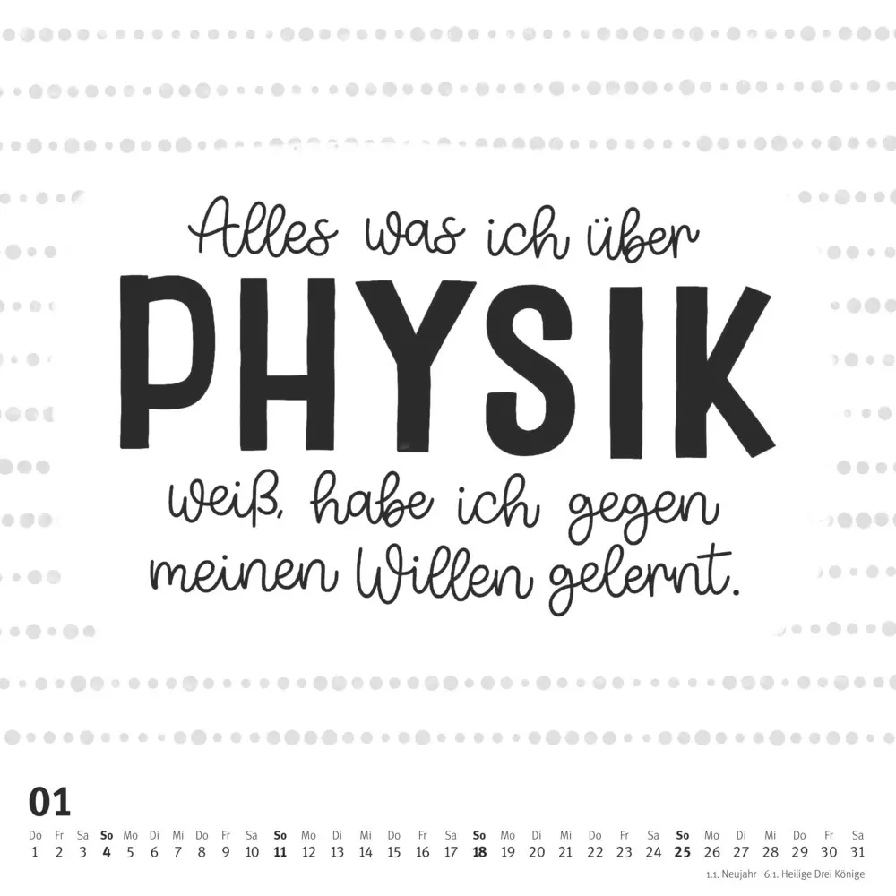 Bild: 4069095006058 | DUMONT - Funny Quotes im Quadrat 2026 - Typo-Wandkalender 23 x 23...