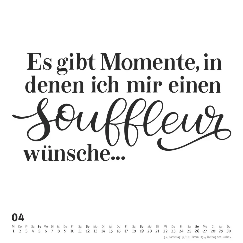 Bild: 4069095006058 | DUMONT - Funny Quotes im Quadrat 2026 - Typo-Wandkalender 23 x 23...