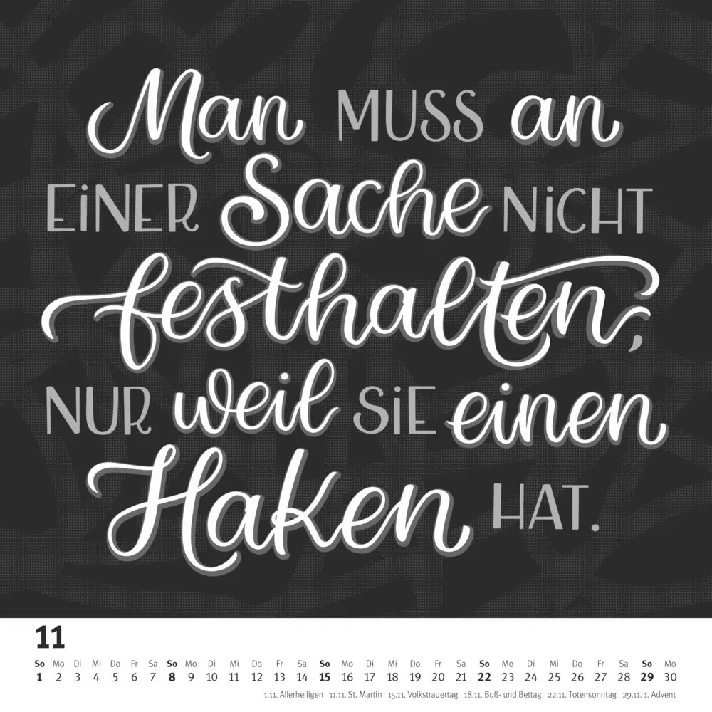 Bild: 4069095006058 | DUMONT - Funny Quotes im Quadrat 2026 - Typo-Wandkalender 23 x 23...