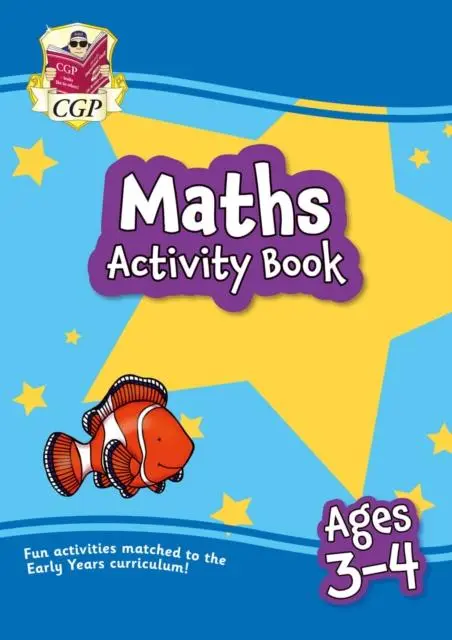 Cover: 9781789086058 | Maths Activity Book for Ages 3-4 (Preschool) | Cgp Books | Taschenbuch