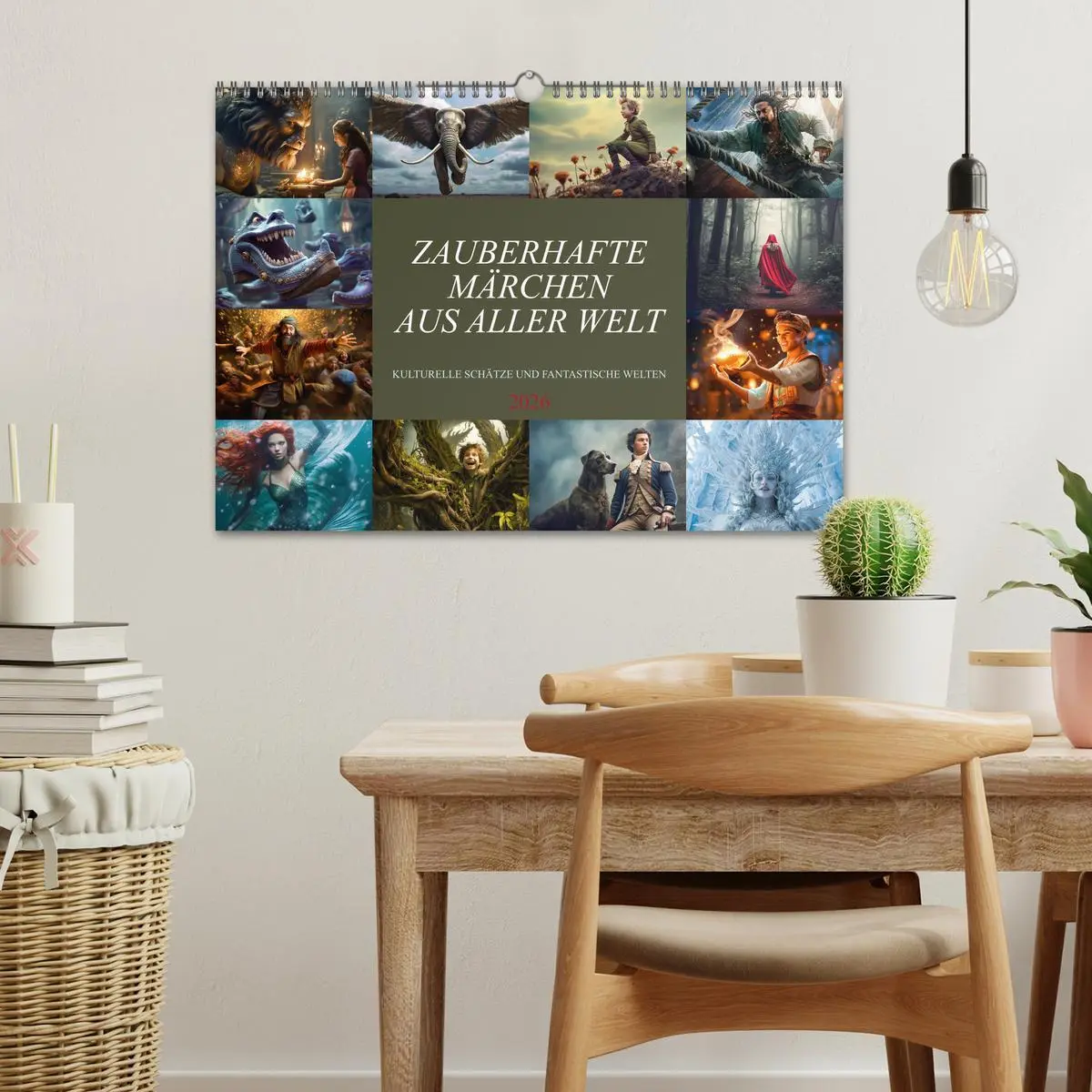Bild: 9783457516058 | Zauberhafte Märchen aus aller Welt (Wandkalender 2026 DIN A3 quer),...