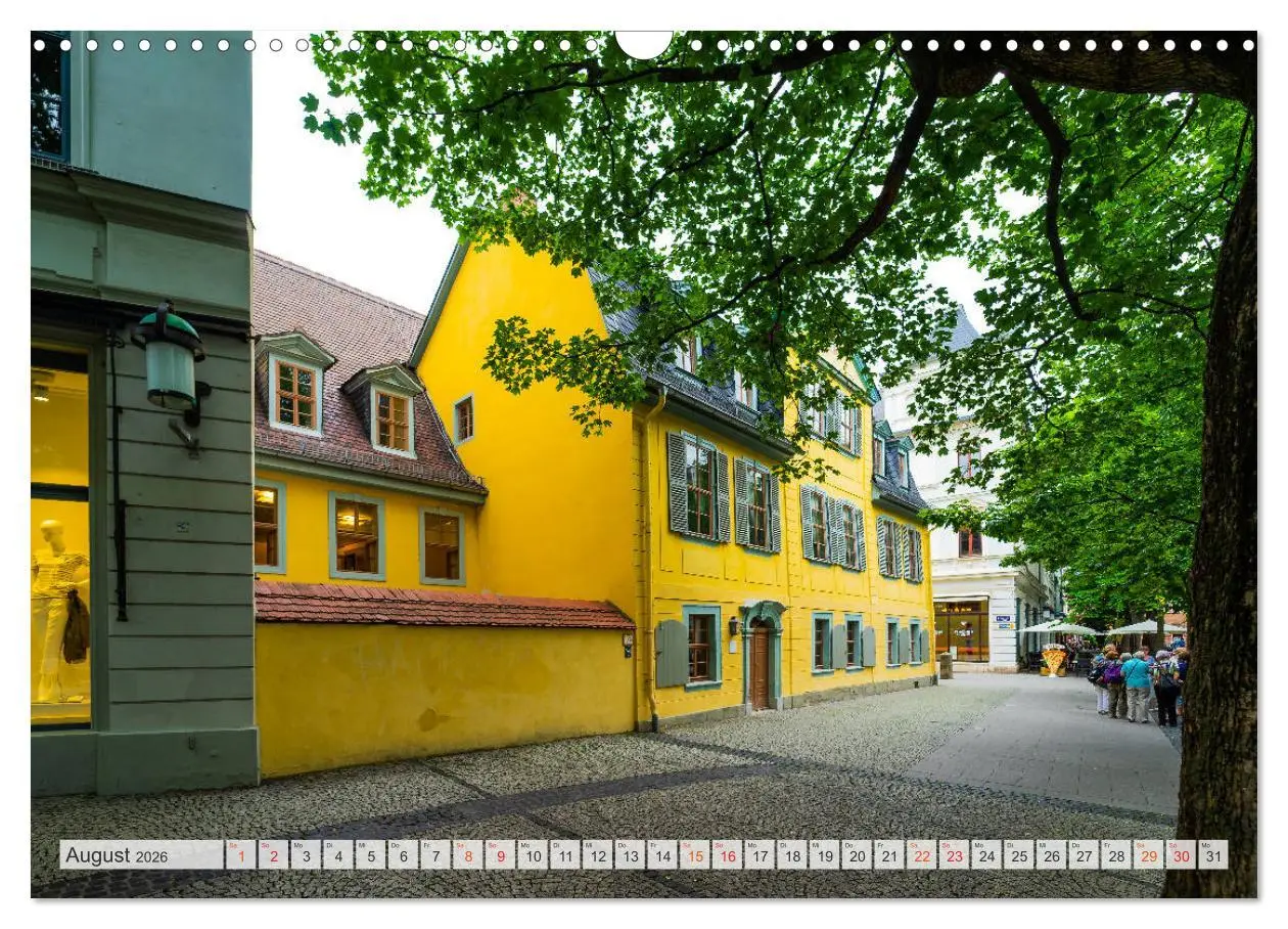 Bild: 9783457826058 | Weimar Impressionen (Wandkalender 2026 DIN A3 quer), CALVENDO...