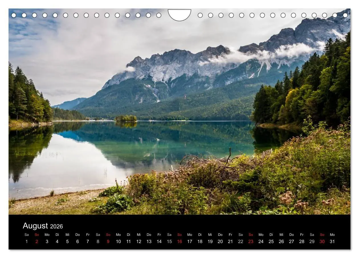 Bild: 9783516156058 | Traumlandschaft Werdenfelser Land - Teil II (Wandkalender 2026 DIN...