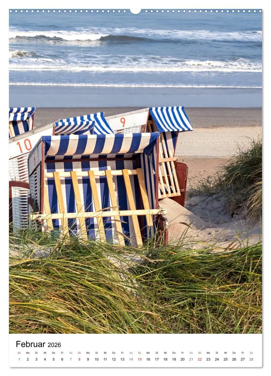 Bild: 9783516396058 | Norderney Inselportrait (Wandkalender 2026 DIN A2 hoch), CALVENDO...