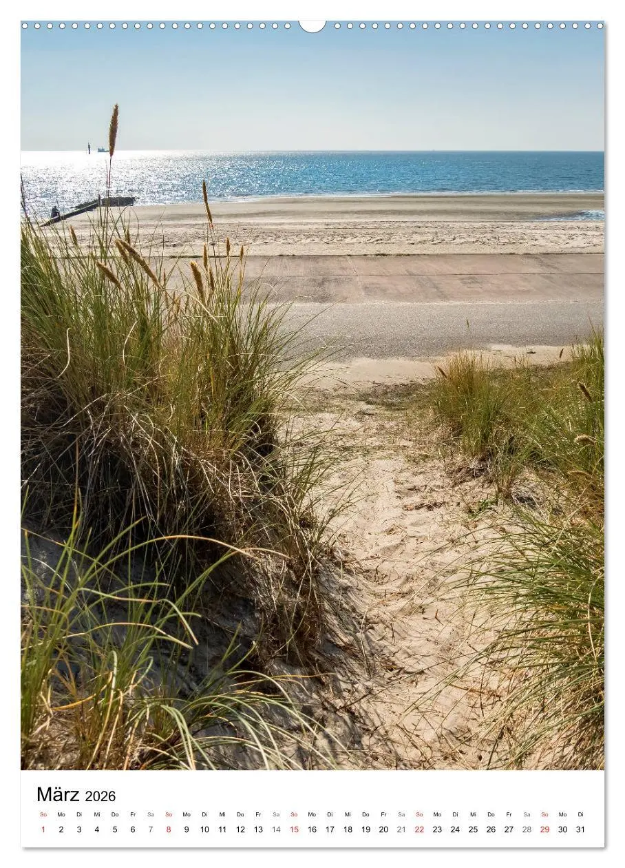 Bild: 9783516396058 | Norderney Inselportrait (Wandkalender 2026 DIN A2 hoch), CALVENDO...