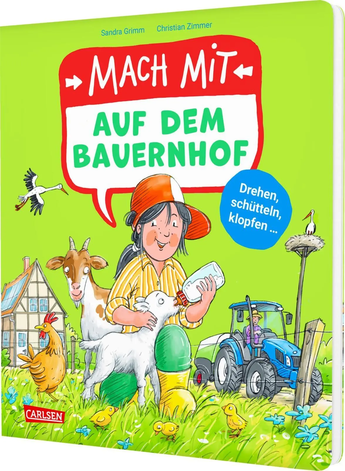 Cover: 9783551256058 | Mach mit auf dem Bauernhof | Sandra Grimm | Buch | 24 S. | Deutsch