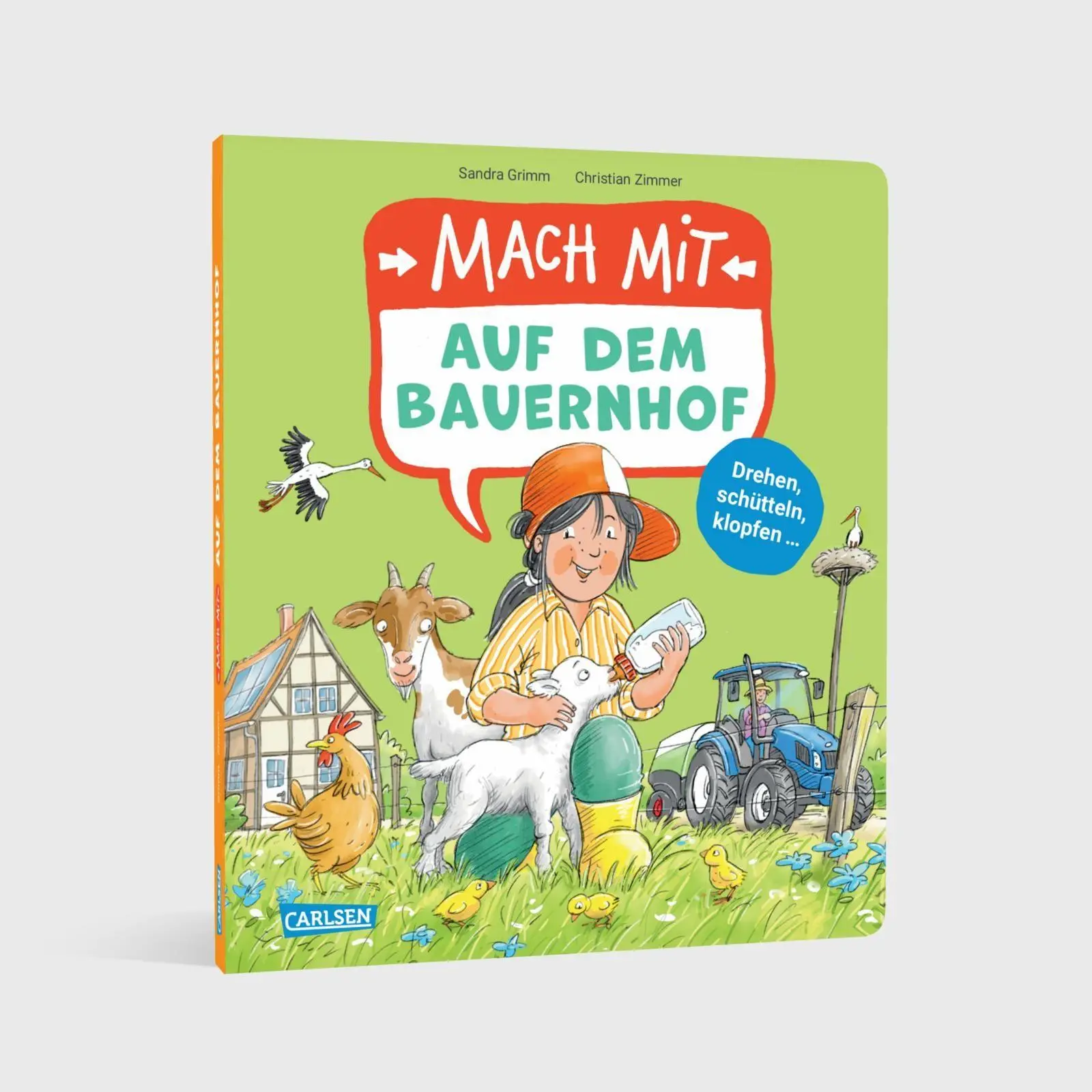 Bild: 9783551256058 | Mach mit auf dem Bauernhof | Sandra Grimm | Buch | 24 S. | Deutsch