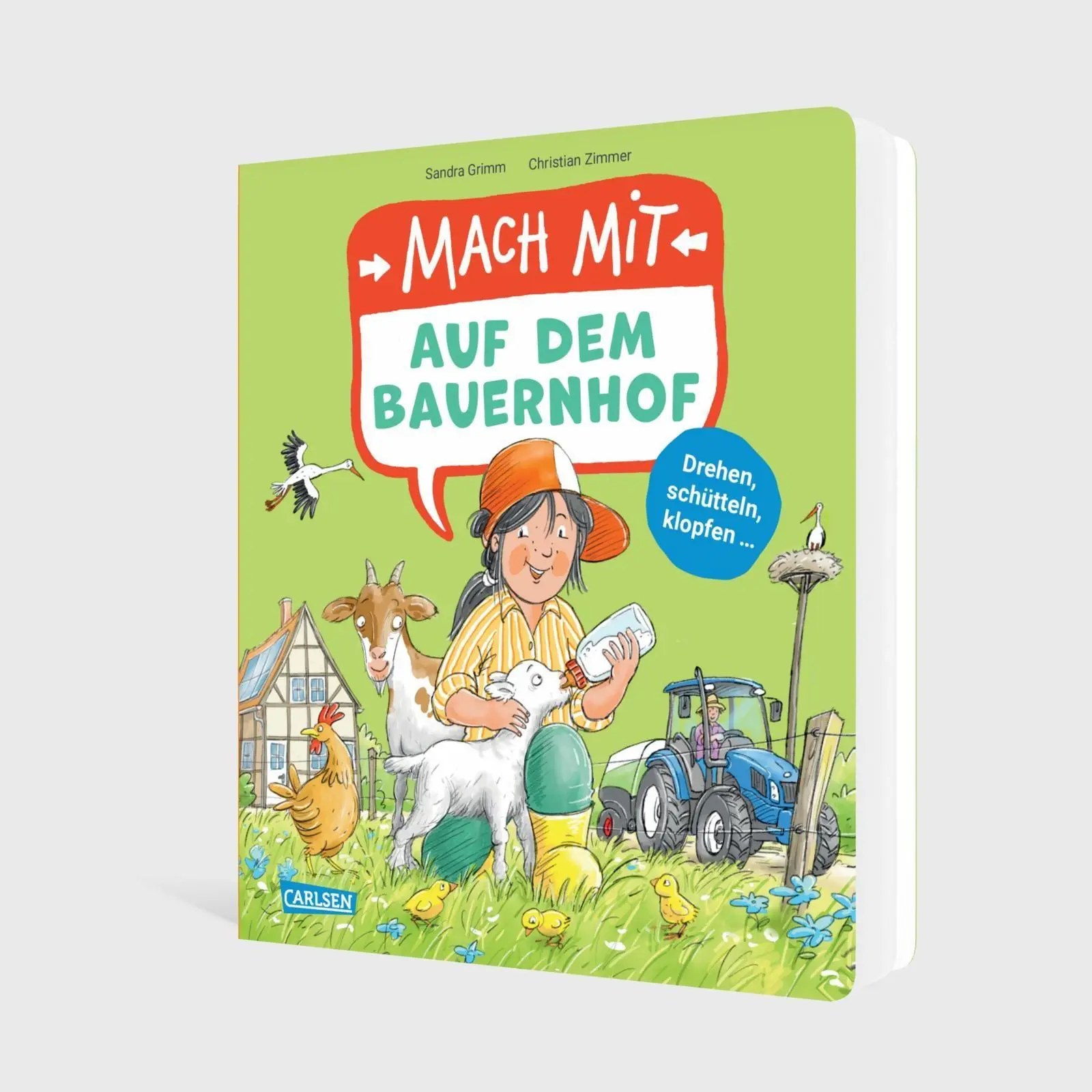 Bild: 9783551256058 | Mach mit auf dem Bauernhof | Sandra Grimm | Buch | 24 S. | Deutsch