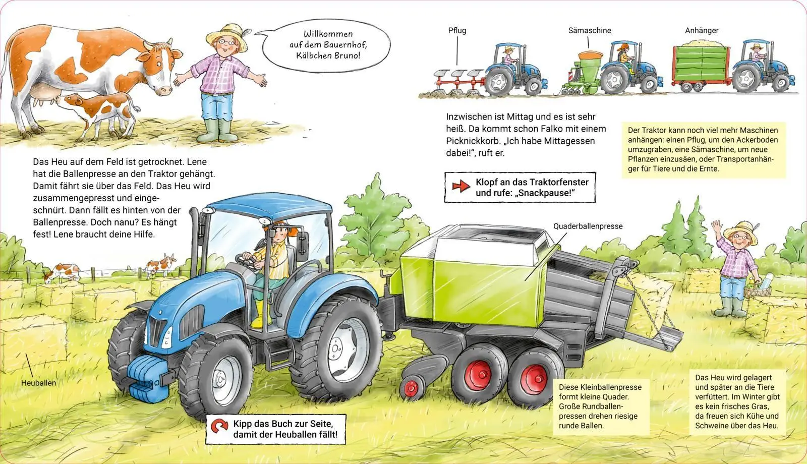 Bild: 9783551256058 | Mach mit auf dem Bauernhof | Sandra Grimm | Buch | 24 S. | Deutsch