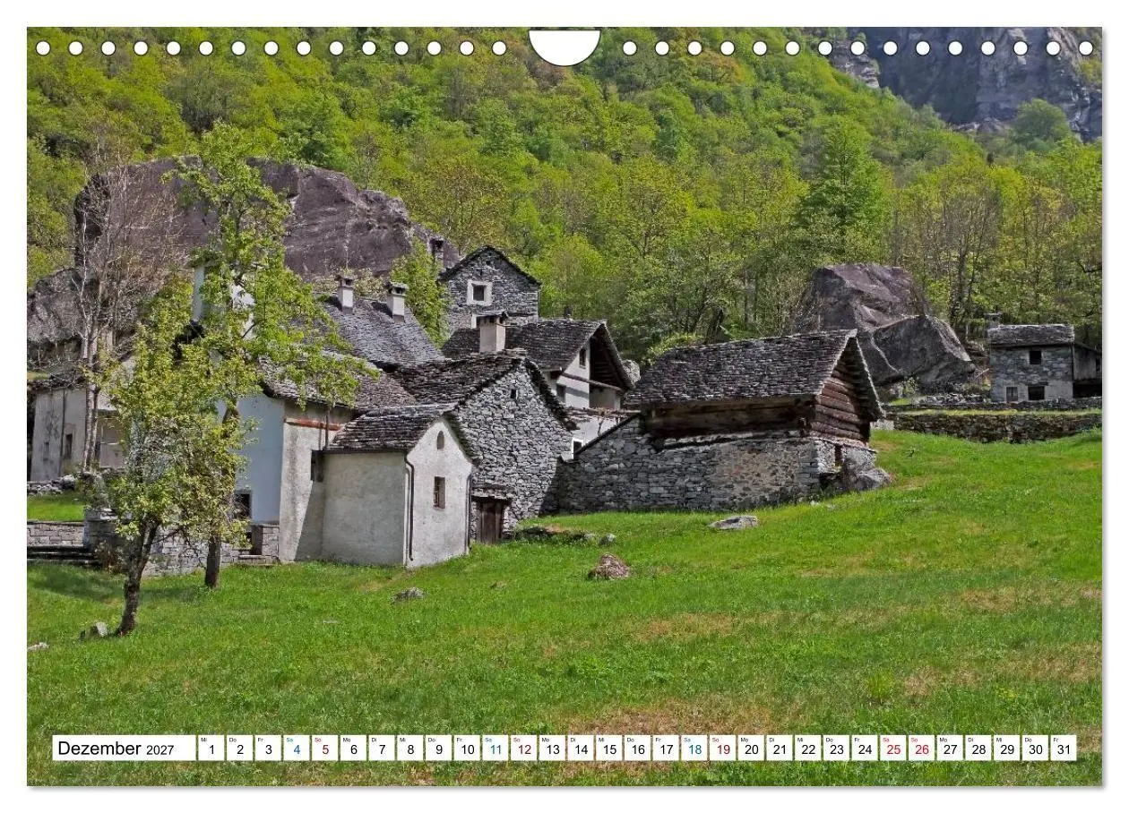 Bild: 9783569796058 | Tessin, Impressionen aus der Italienischen Schweiz (Wandkalender...