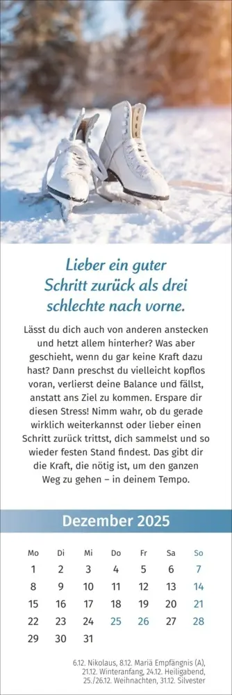 Bild: 9783840196058 | PAL - Der Lebensfreude Lesezeichen &amp; Kalender 2025 | Wolf | Kalender