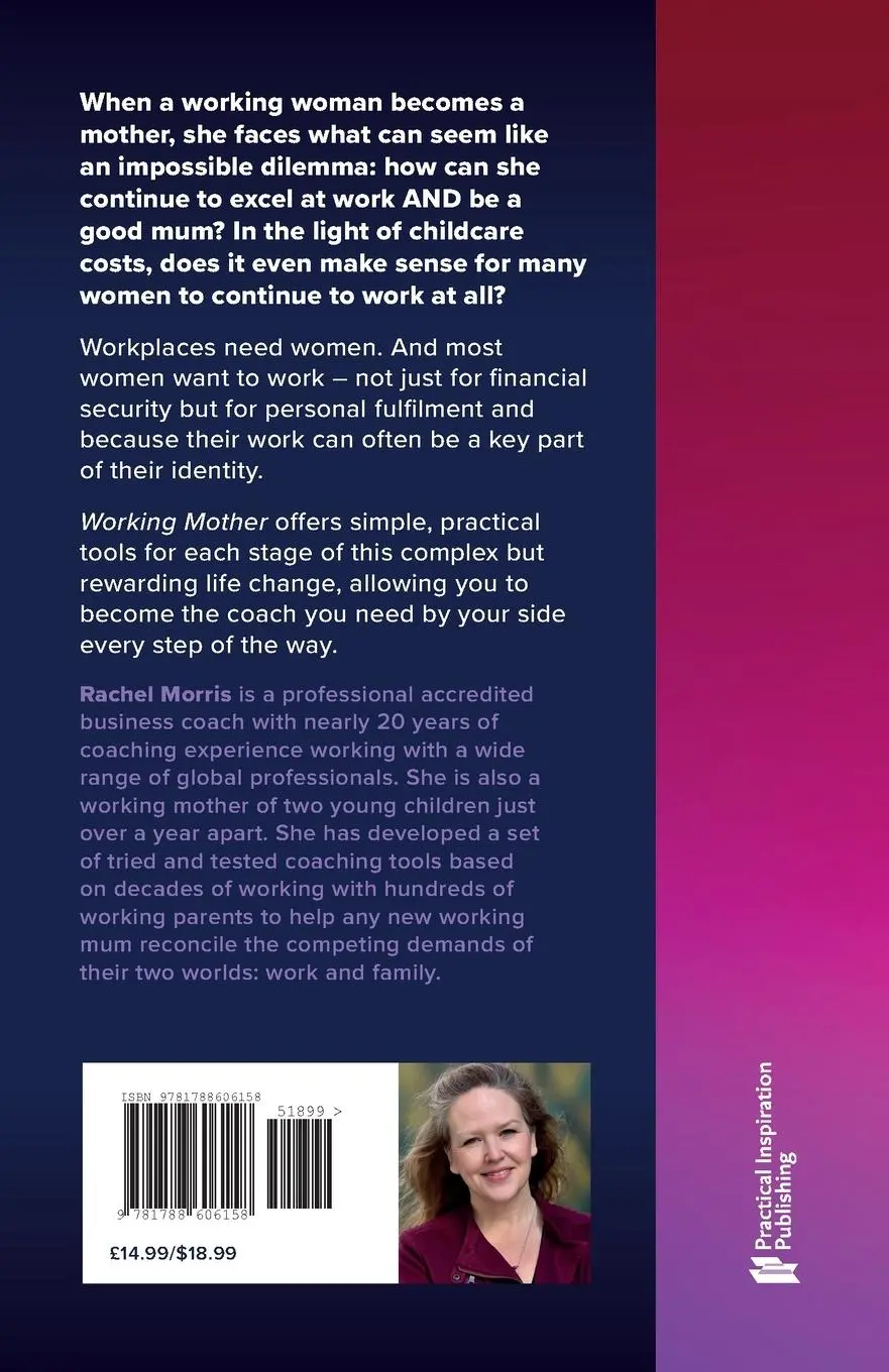 Rückseite: 9781788606158 | Working Mother | Rachel Morris | Taschenbuch | Englisch | 2024