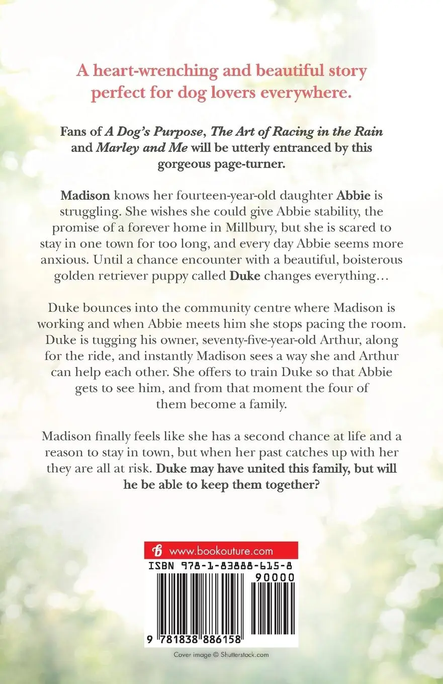 Rückseite: 9781838886158 | A Dog's Chance | An utterly uplifting and heartbreaking page-turner