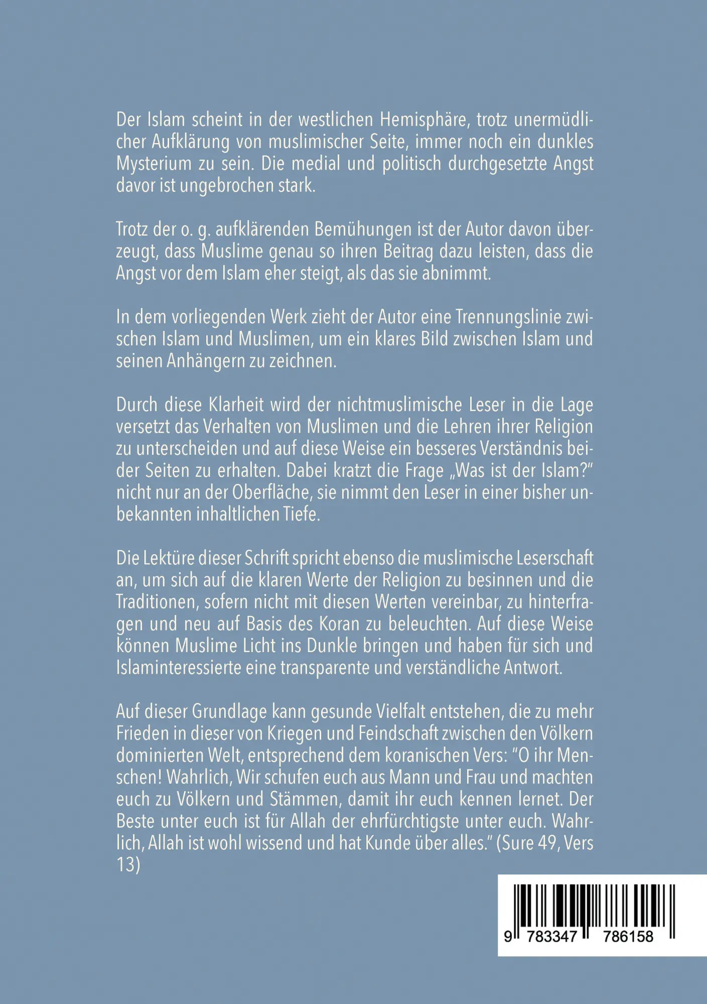 Rückseite: 9783347786158 | Was ist der Islam? | Mustafa Islamoglu | Taschenbuch | 268 S. | 2022
