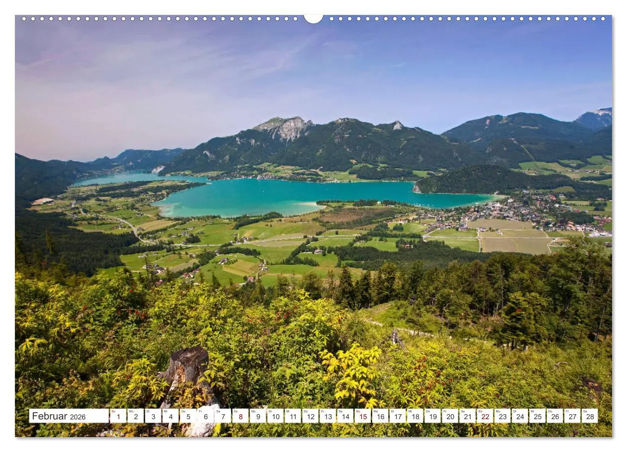Bild: 9783457746158 | Der schöne Wolfgangsee im Salzkammergut (hochwertiger Premium...