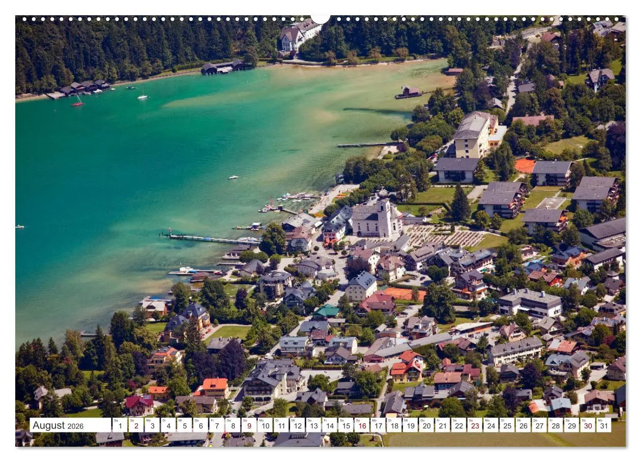 Bild: 9783457746158 | Der schöne Wolfgangsee im Salzkammergut (hochwertiger Premium...