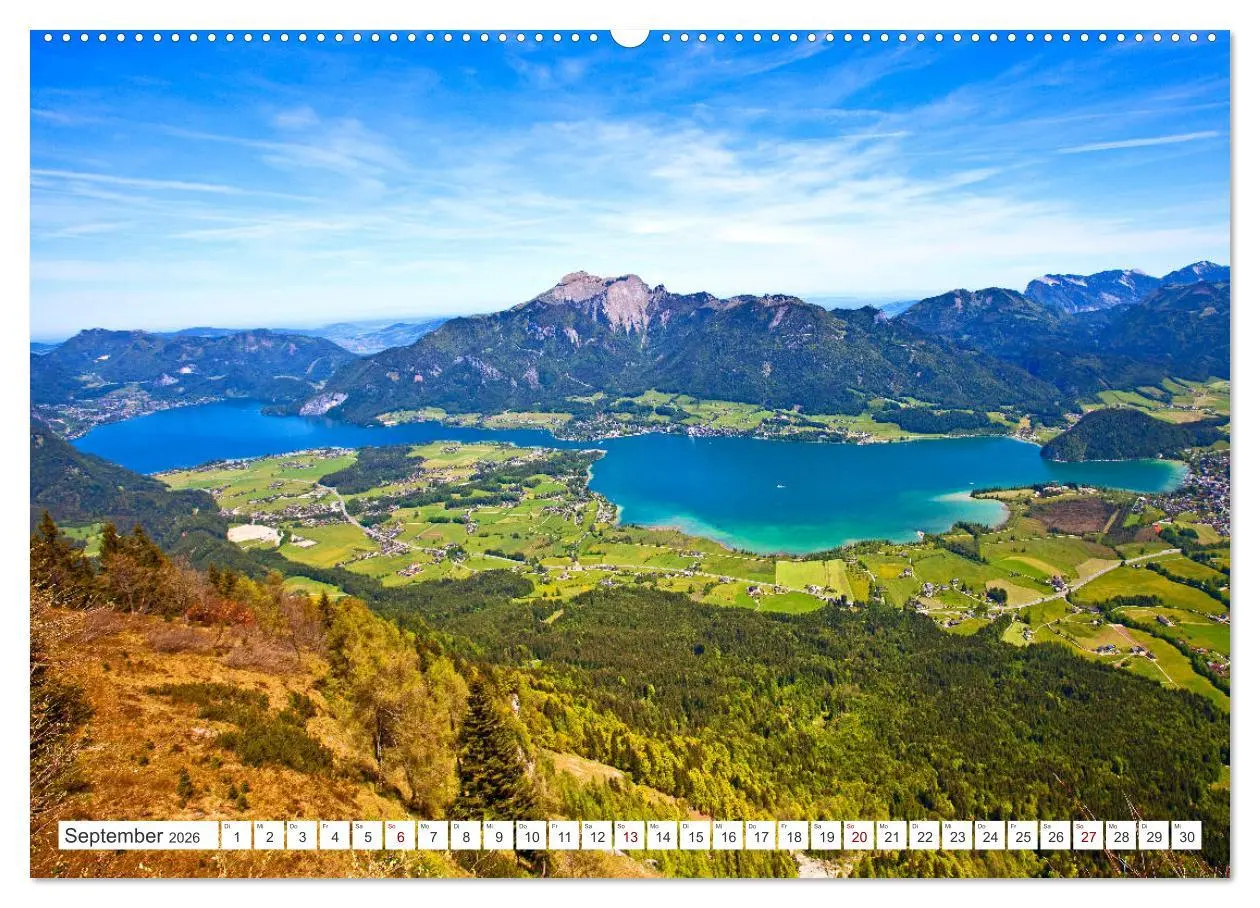 Bild: 9783457746158 | Der schöne Wolfgangsee im Salzkammergut (hochwertiger Premium...