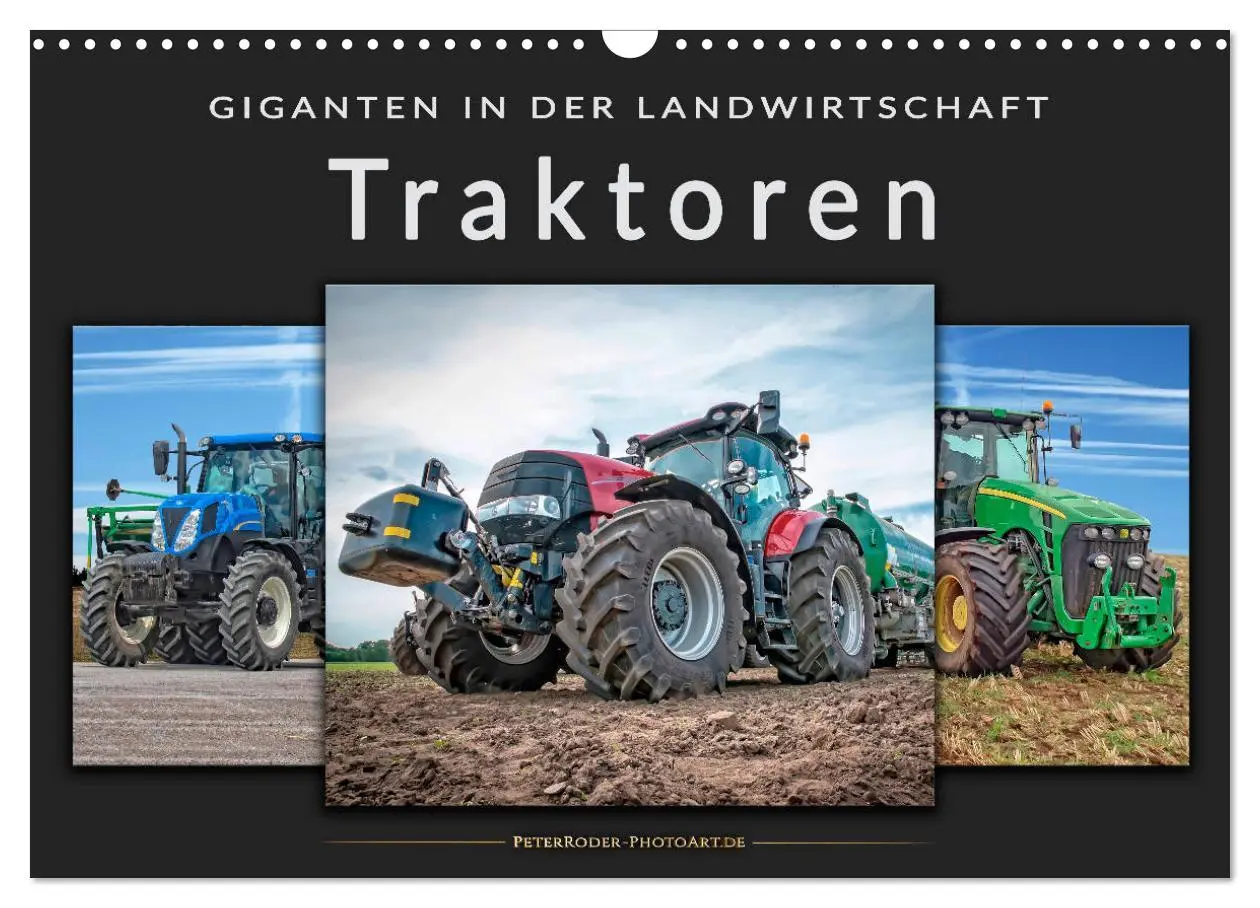 Cover: 9783457816158 | Traktoren - Giganten in der Landwirtschaft (Wandkalender 2026 DIN...