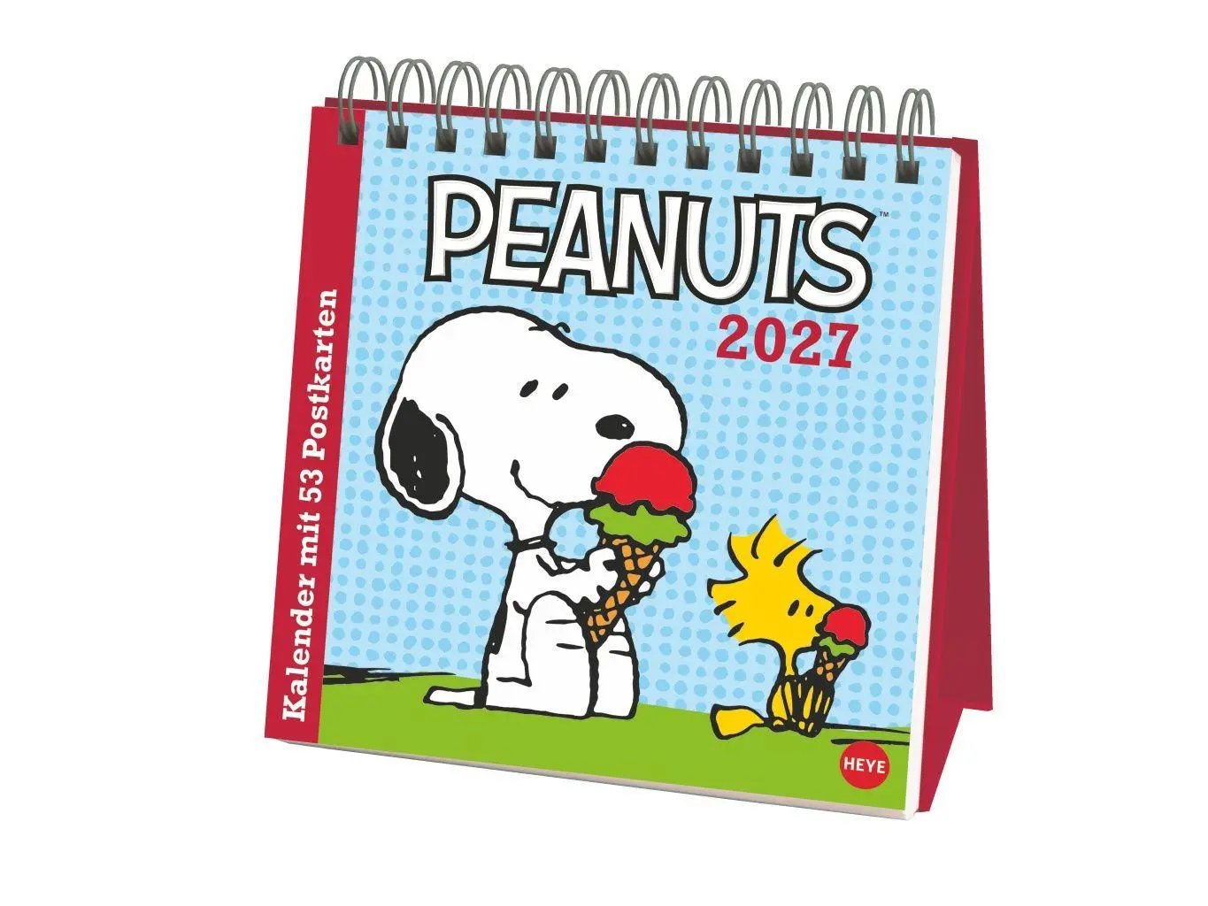 Cover: 9783756416158 | Peanuts Premium-Postkartenkalender 2027 | Heye | Kalender | 54 S.
