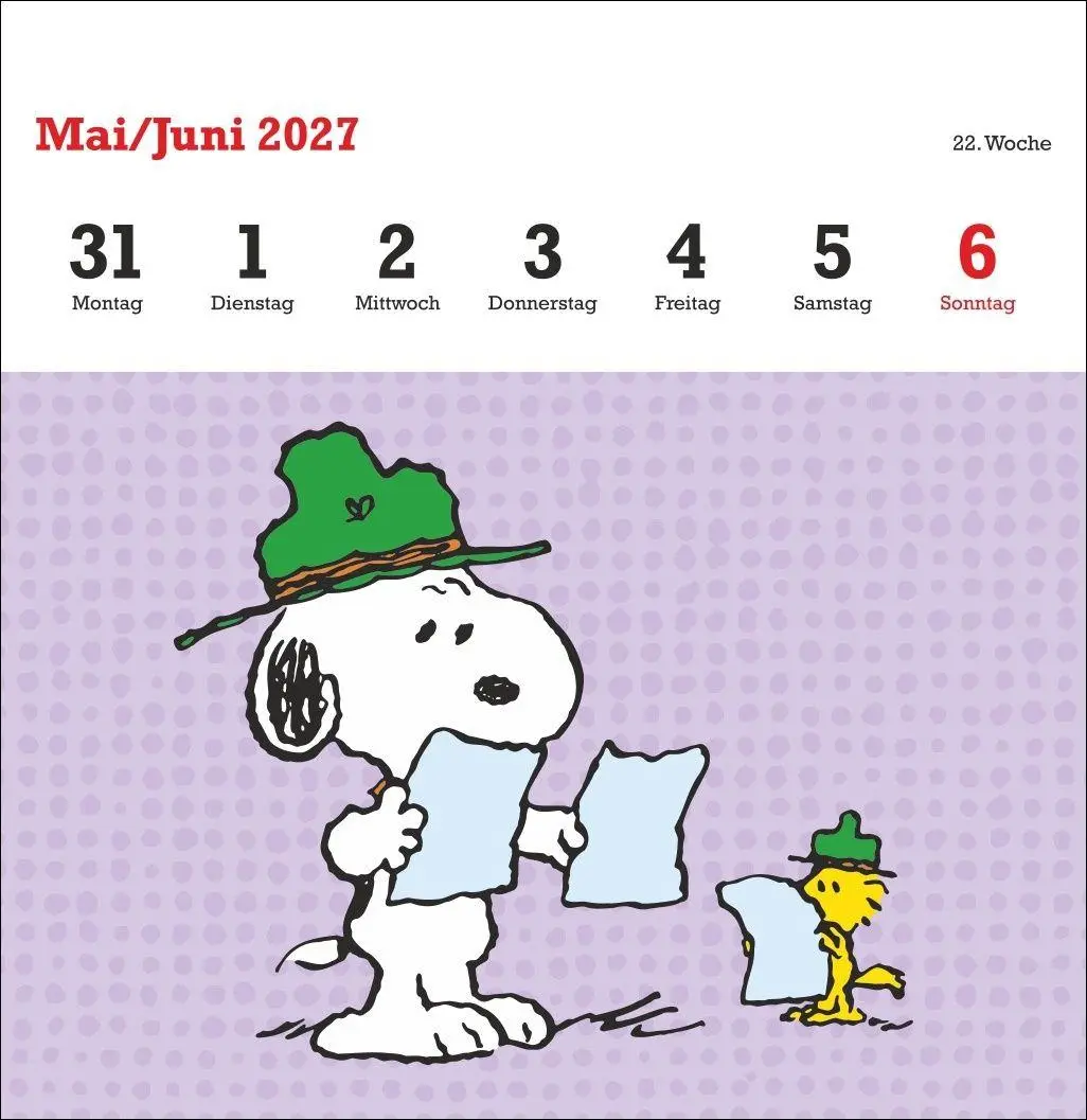 Bild: 9783756416158 | Peanuts Premium-Postkartenkalender 2027 | Heye | Kalender | 54 S.