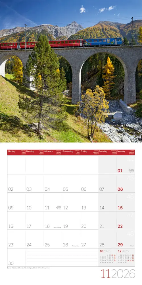 Bild: 9783838446158 | Lokomotiven Broschürenkalender 2026 - 30x30 - Art12 | GmbH | Kalender
