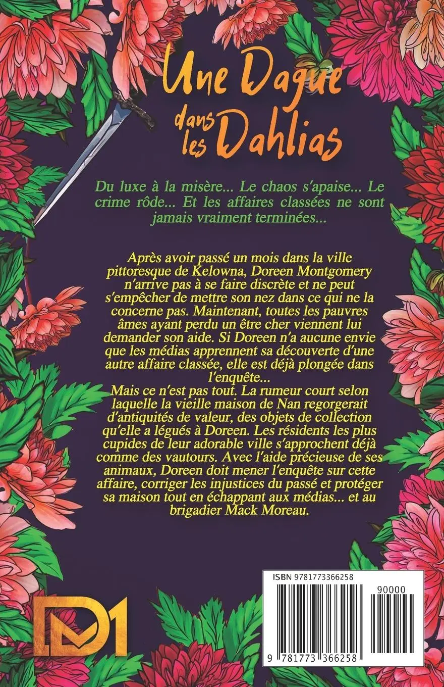 Rückseite: 9781773366258 | Une Dague dans les Dahlias | Dale Mayer | Taschenbuch | Paperback