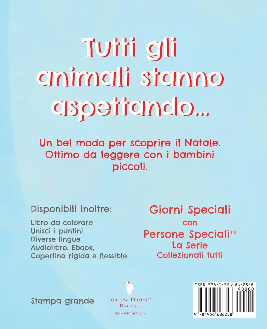 Rückseite: 9781956686258 | Natale con Gesù Bambino | Andrew Thiriot | Taschenbuch | Italienisch