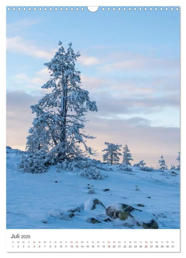 Bild: 9783435886258 | Winter in Lappland - Bezaubernde Schönheit (Wandkalender 2025 DIN...