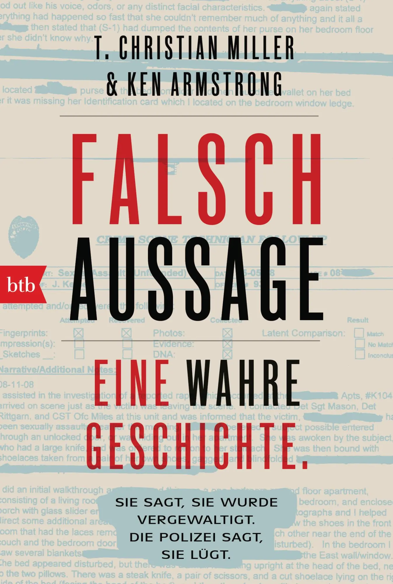 Cover: 9783442716258 | Falschaussage | Eine wahre Geschichte | T. Christian Miller (u. a.)