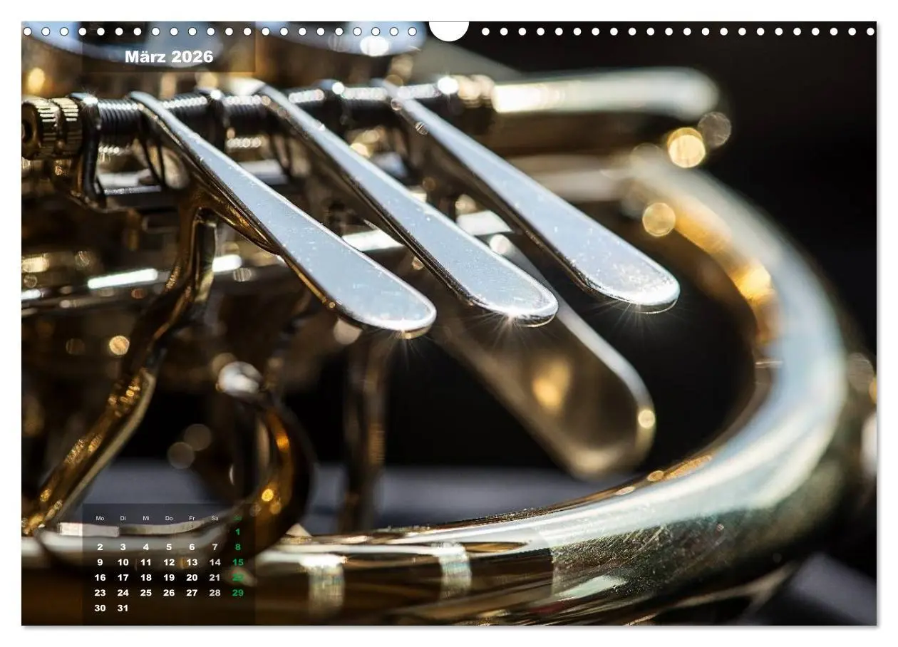Bild: 9783516136258 | Das Horn, ein herrliches Instrument (Wandkalender 2026 DIN A3...