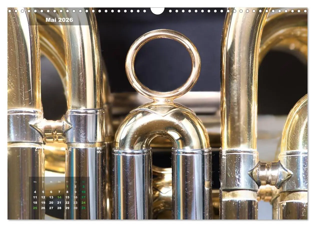 Bild: 9783516136258 | Das Horn, ein herrliches Instrument (Wandkalender 2026 DIN A3...