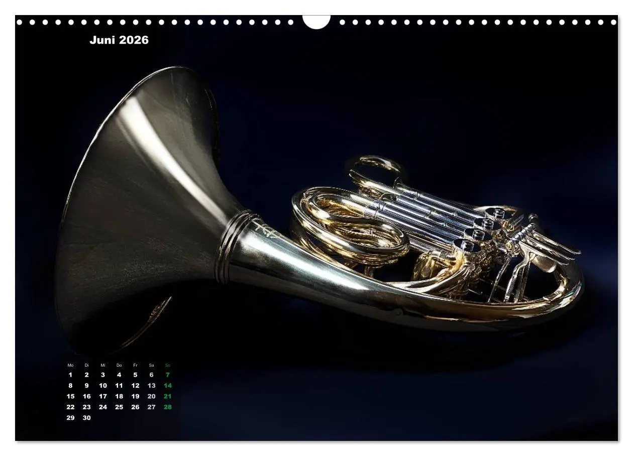 Bild: 9783516136258 | Das Horn, ein herrliches Instrument (Wandkalender 2026 DIN A3...