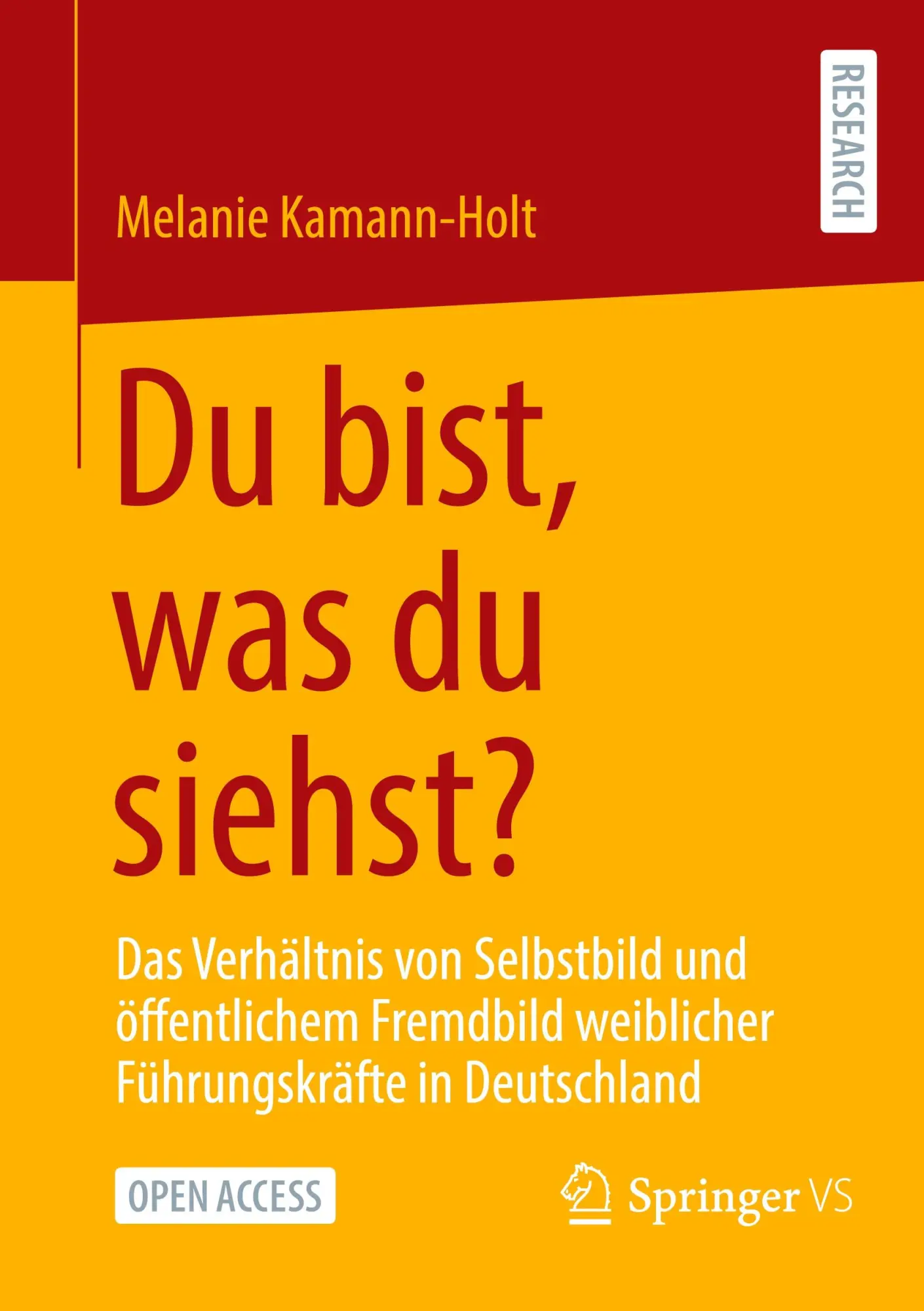Cover: 9783658496258 | Du bist, was du siehst? | Melanie Kamann-Holt | Taschenbuch | xiv