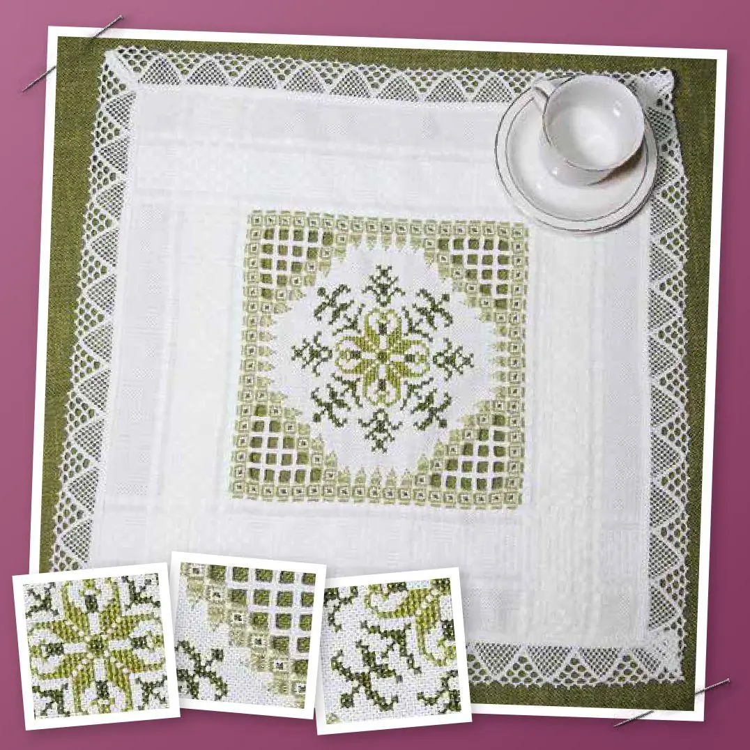 Bild: 9783702016258 | Kreuzstich | 50 mehrfarbige Ornamente - festlich &amp; elegant | Eder