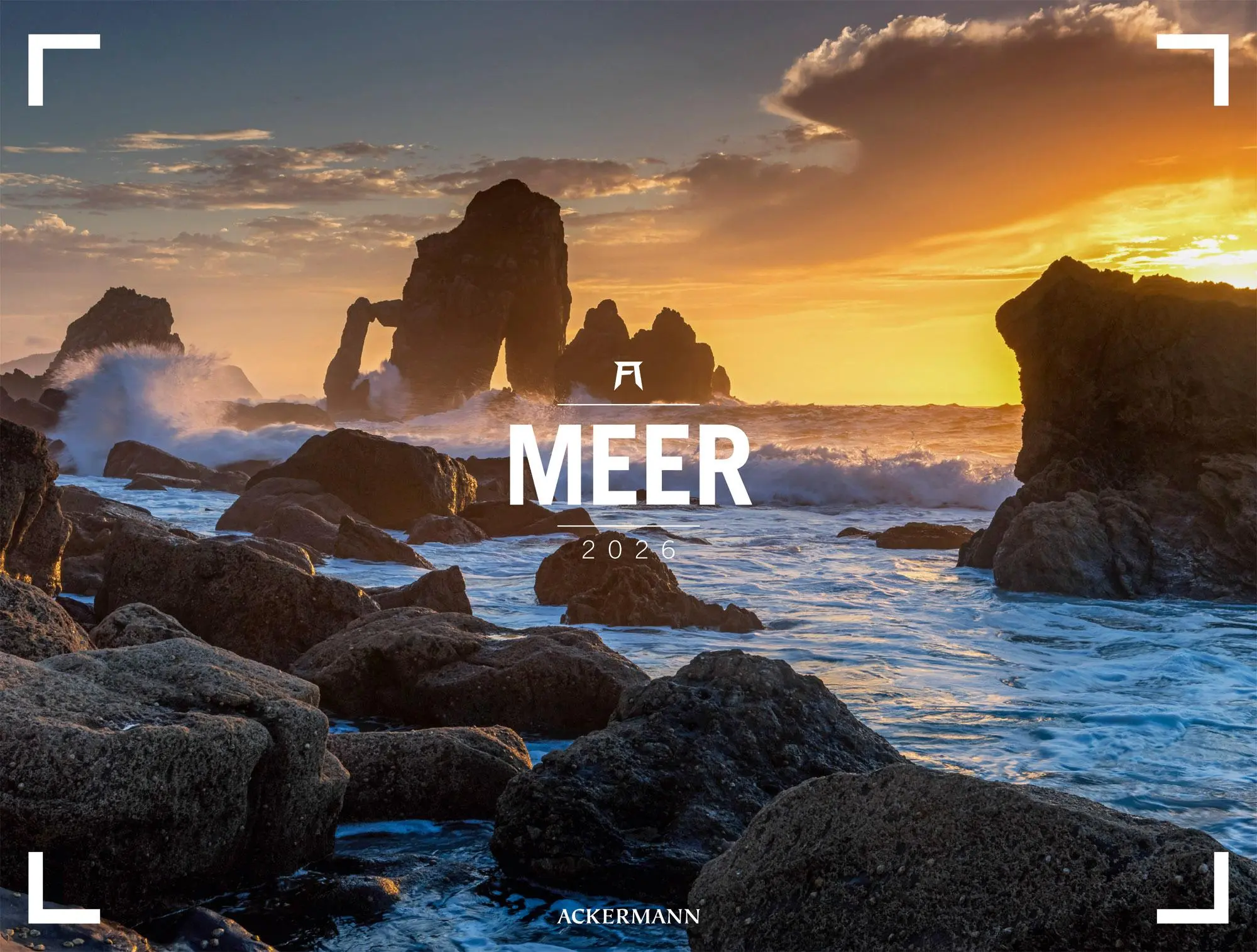 Cover: 9783838436258 | Meer Gallery Kalender 2026 | Ackermann Kunstverlag GmbH | Kalender
