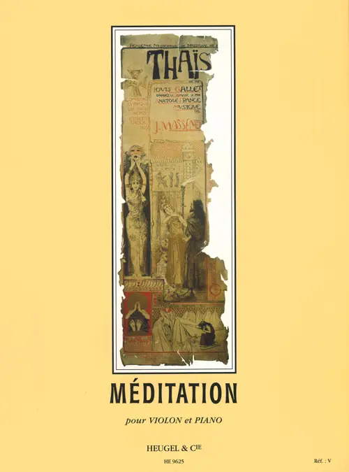 Cover: 9790047096258 | Thais meditation violon et piano | Jules Massenet | Buch