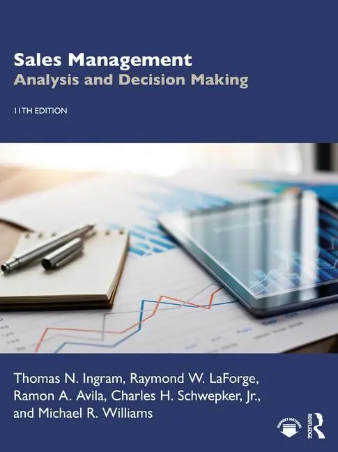 Cover: 9781032426358 | Sales Management | Analysis and Decision Making | Ingram (u. a.)