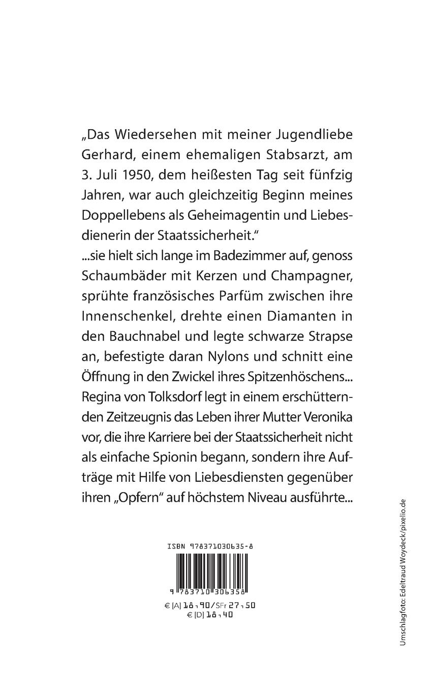 Rückseite: 9783710306358 | Meine Mutter, eine Stasi-Hure | Regina Von Tolksdorf | Taschenbuch
