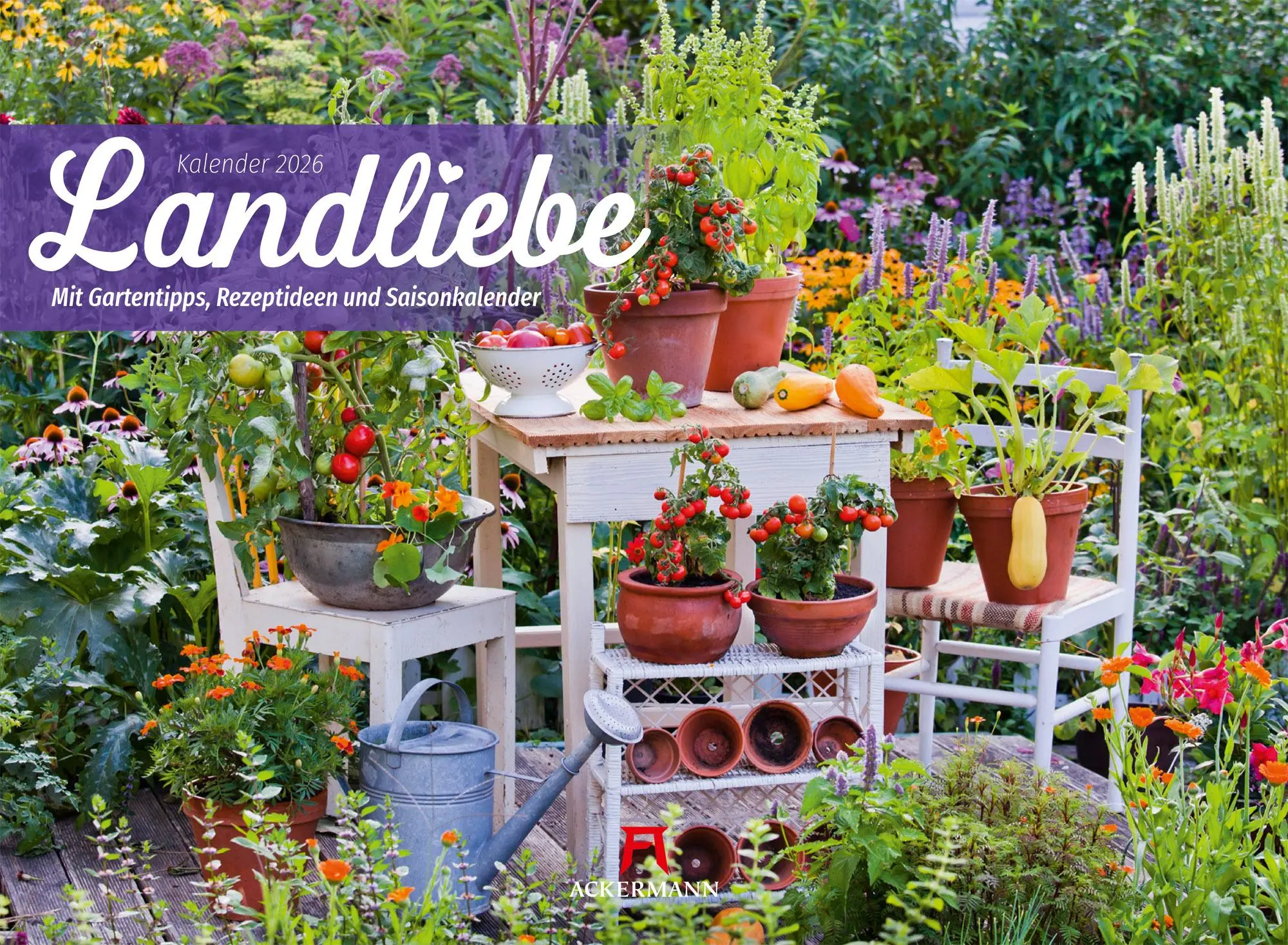 Cover: 9783838426358 | Landliebe Kalender 2026 | Ackermann Kunstverlag GmbH | Kalender | 2026