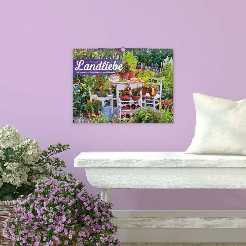 Bild: 9783838426358 | Landliebe Garten-Kalender 2026 | Ackermann Kunstverlag GmbH | Kalender