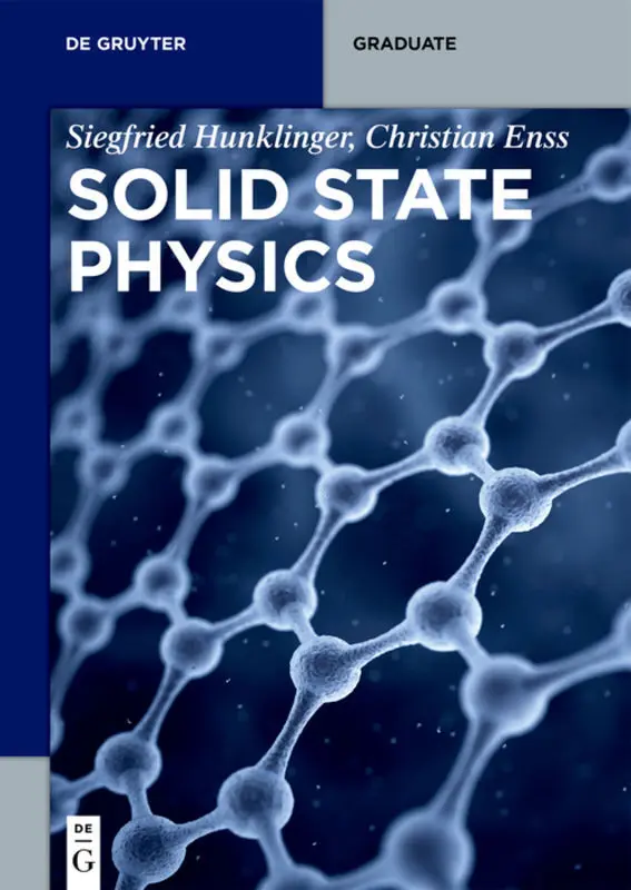 Cover: 9783110666458 | Solid State Physics | Siegfried Hunklinger (u. a.) | Taschenbuch | XII