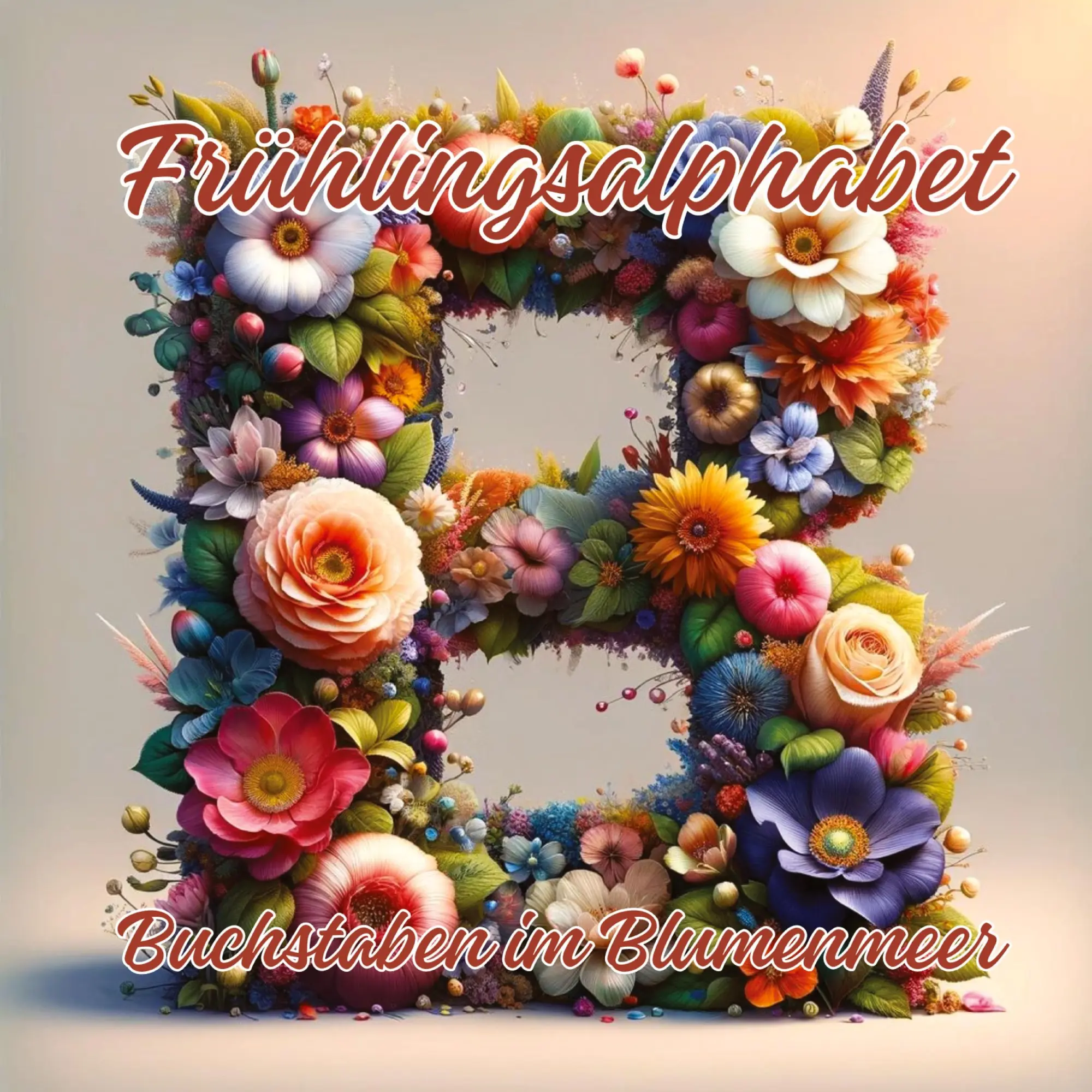 Cover: 9783384216458 | Frühlingsalphabet | Buchstaben im Blumenmeer | Ela Artjoy | Buch