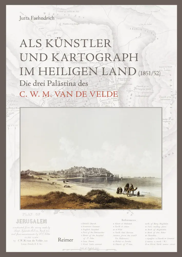 Cover: 9783496016458 | Als Künstler und Kartograph im Heiligen Land (1851/52) | Faehndrich