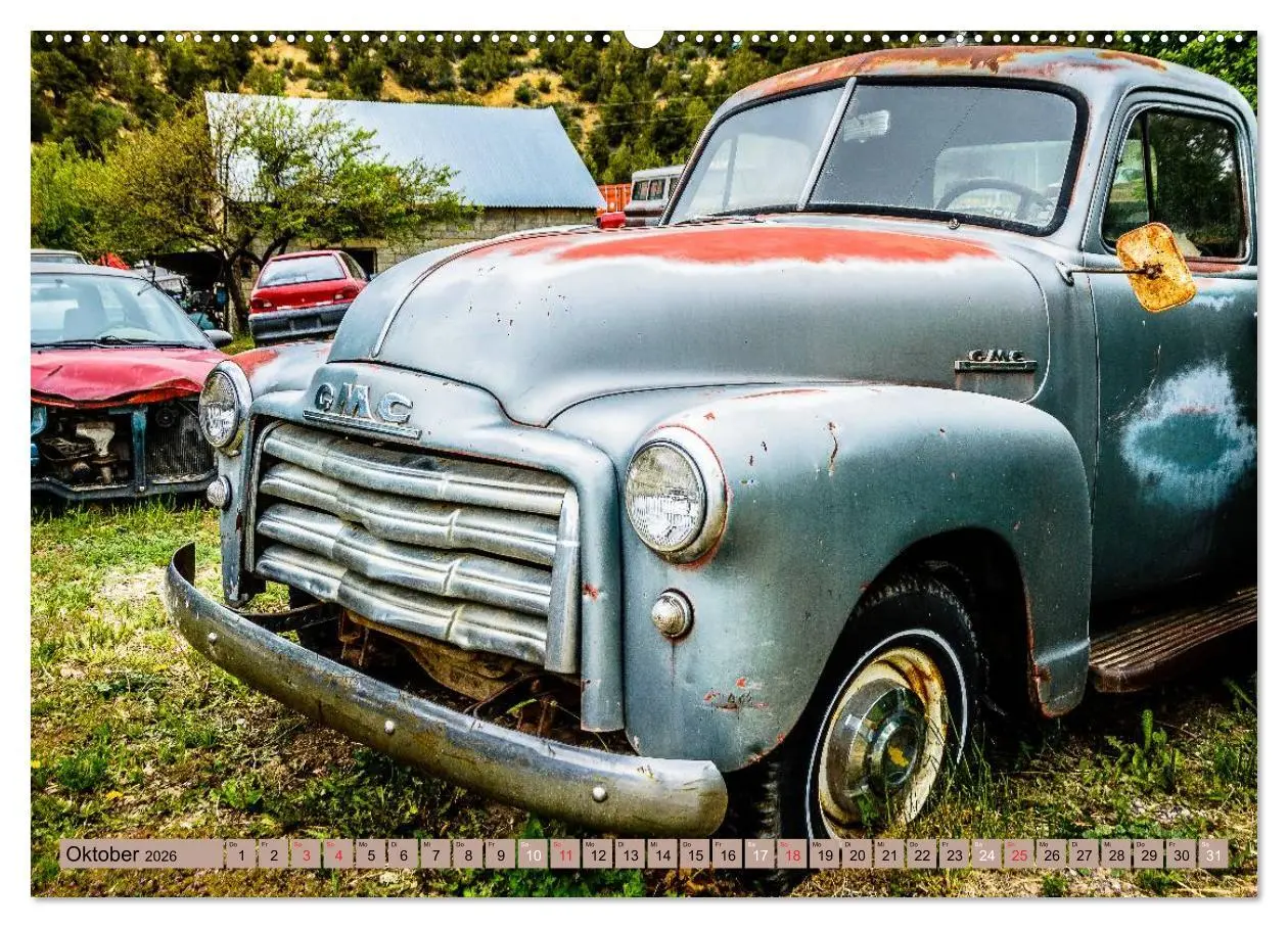 Bild: 9783516046458 | Alte Liebe rostet nicht - Schrottplatz in Arizona (Wandkalender...