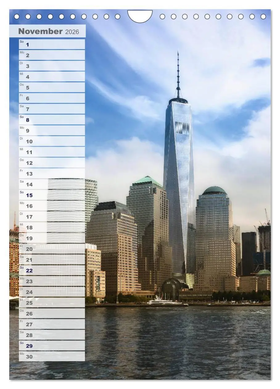 Bild: 9783516426458 | New York - Manhattan (Wandkalender 2026 DIN A4 hoch), CALVENDO...