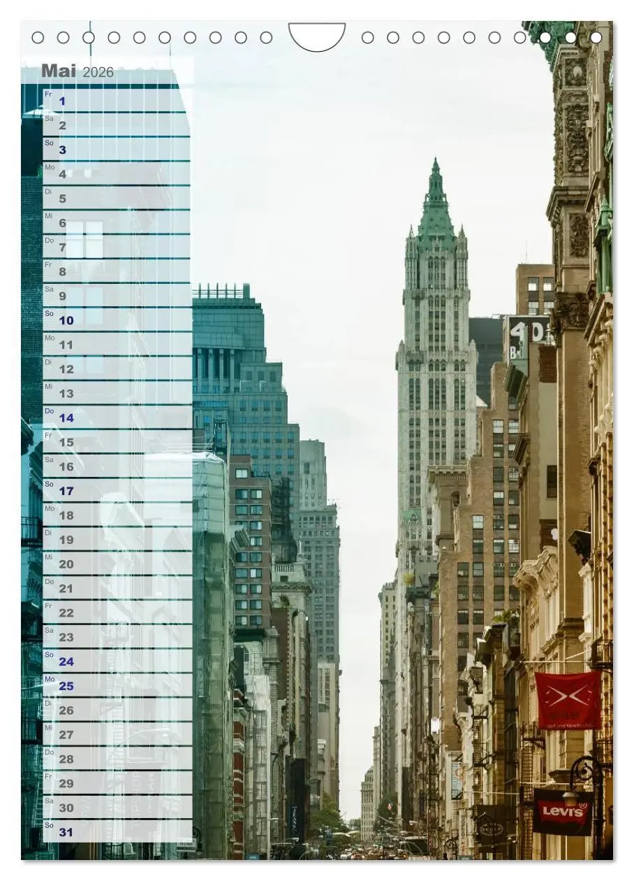 Bild: 9783516426458 | New York - Manhattan (Wandkalender 2026 DIN A4 hoch), CALVENDO...